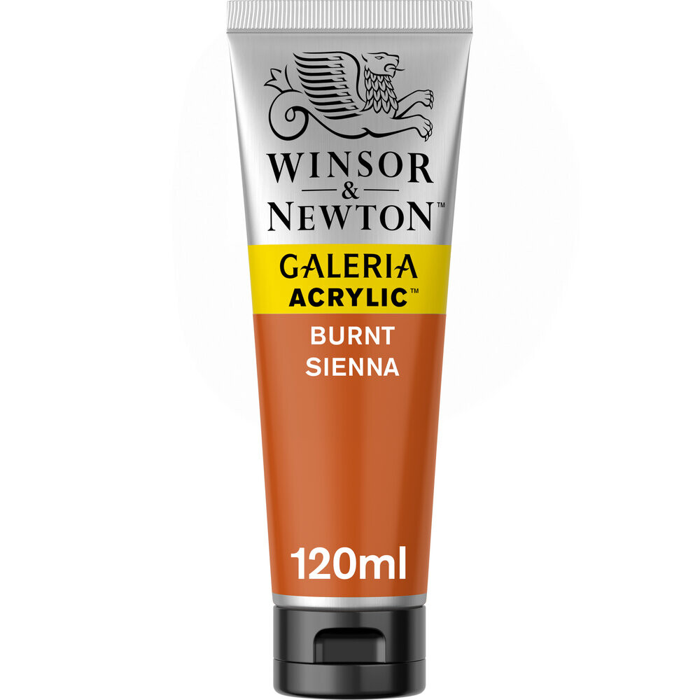 Akrylová farba hnedá 120ml Winsor & Newton