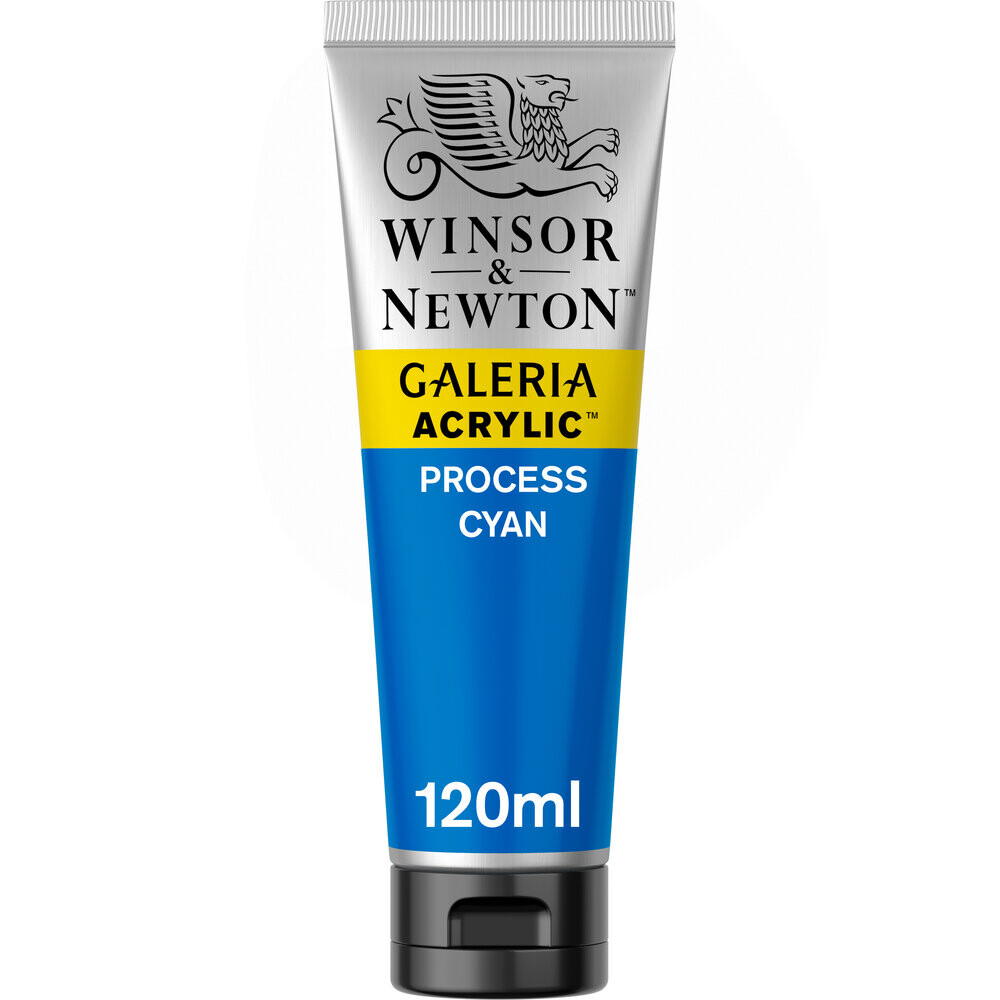 Akrylová farba azúrová 120ml Winsor & Newton