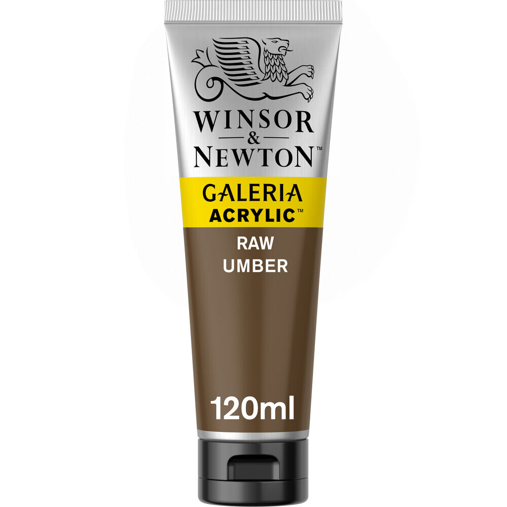 Akrylová farba tmavo hnedá 120ml Winsor & Newton