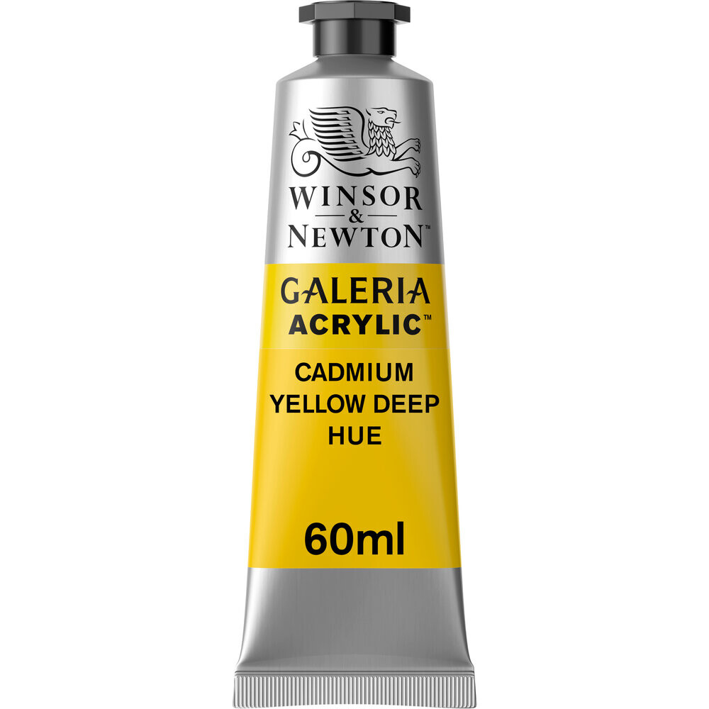 Akrylová farba cadamium žltá 60ml Winsor & Newton