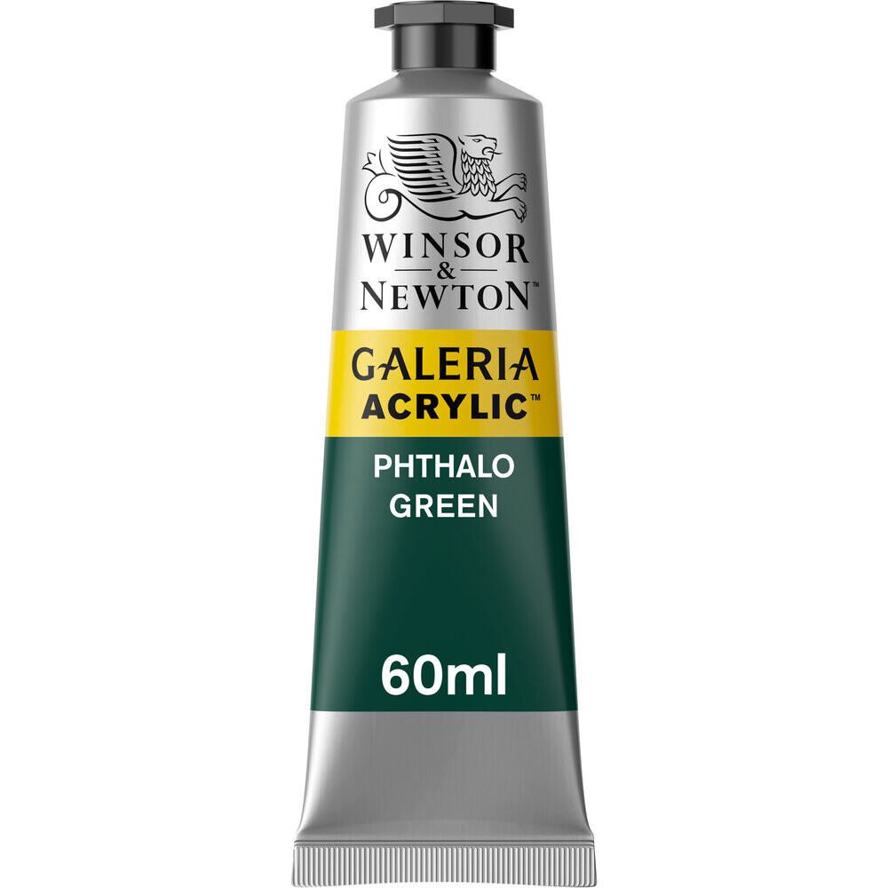 Akrylová farba zelená 60ml Winsor & Newton
