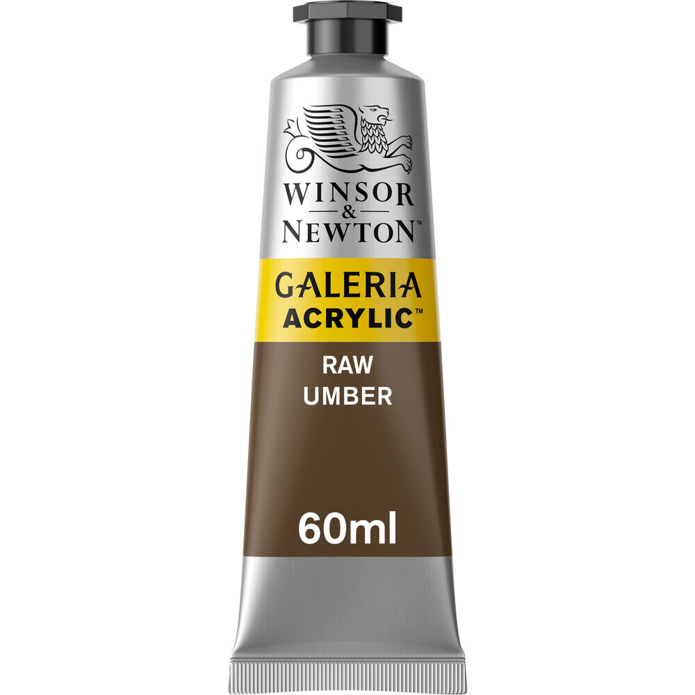 Akrylová farba tmavo hnedá 60ml Winsor & Newton