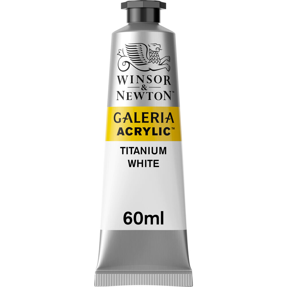 Akrylová farba biela 60ml Winsor & Newton