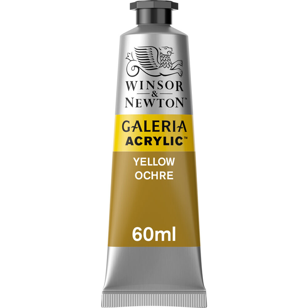 Akrylová farba okrová žltá 60ml Winsor & Newton
