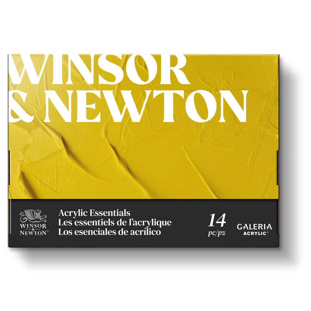 Sada akrylových farieb, štetcov a výkresov Winsor & Newton