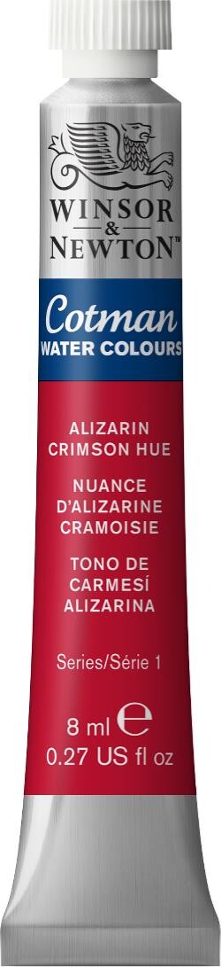 Akvarelová farba červená 8ml Winsor & Newton