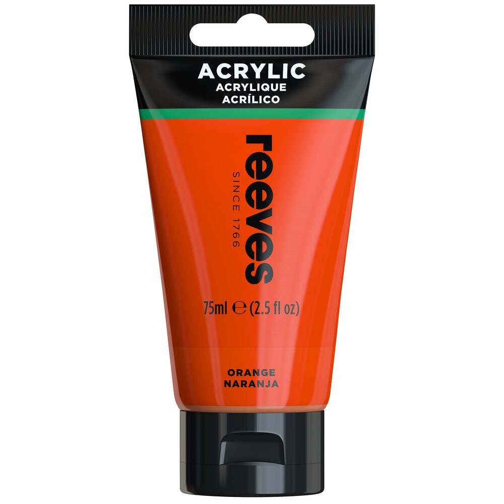 Akrylová farba oranžová 75 ml Reeves