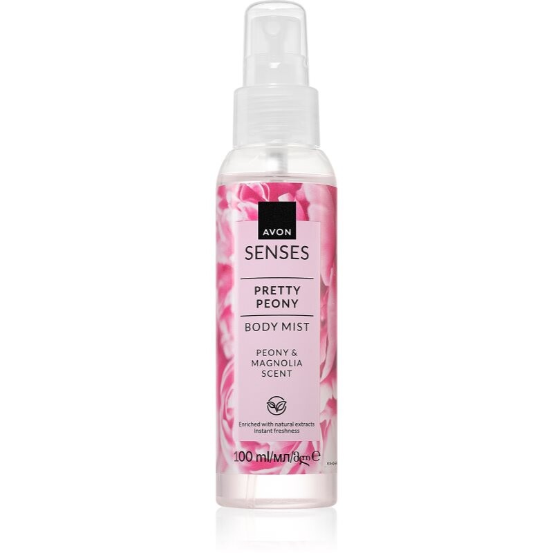 Avon Senses Pretty Peony & Magnolia osviežujúci telový sprej 100 ml
