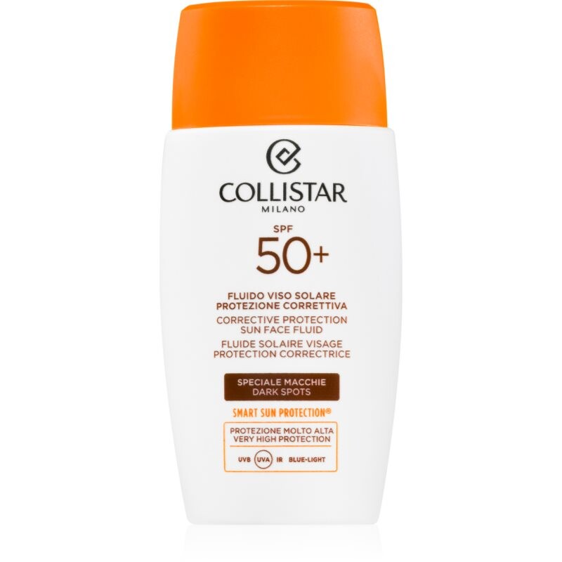 Collistar CORRECTIVE PROTECTION SUN FACE FLUID SPF50+ ochranný fluid na opaľovanie SPF 50+ 50 ml