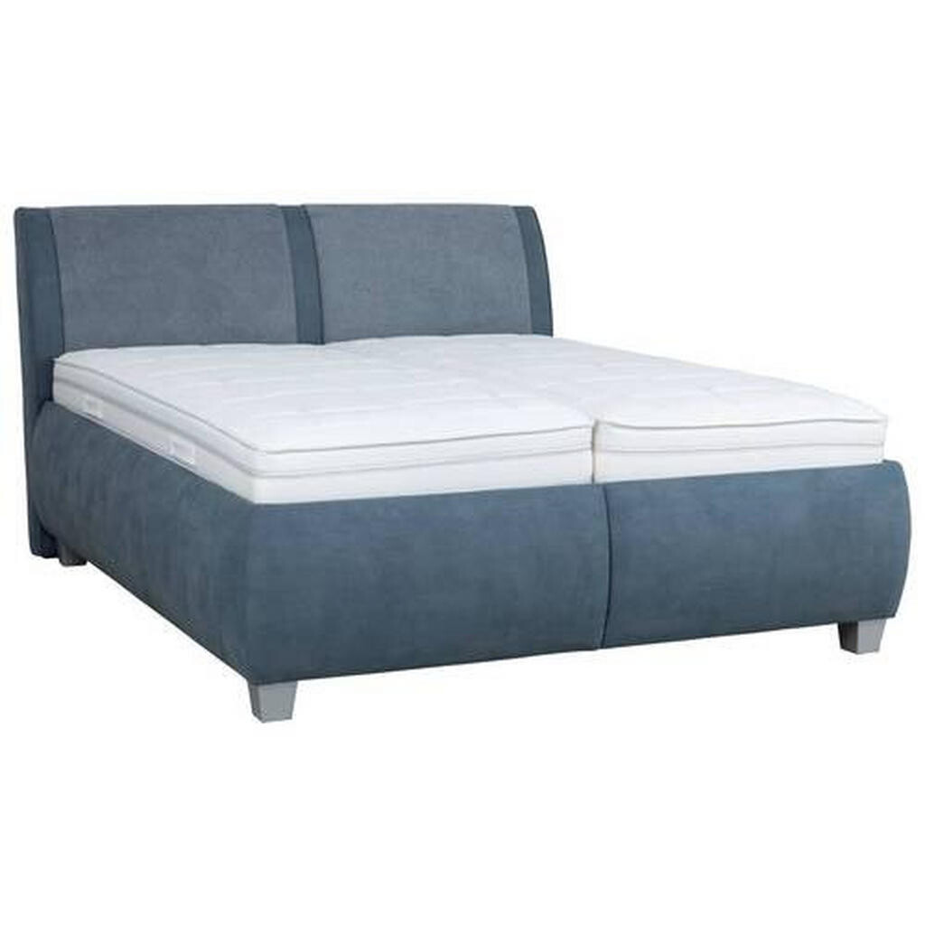 Beldomo - Sleep ČALÚNENÁ POSTEĽ, 180/200 cm, modrosivá