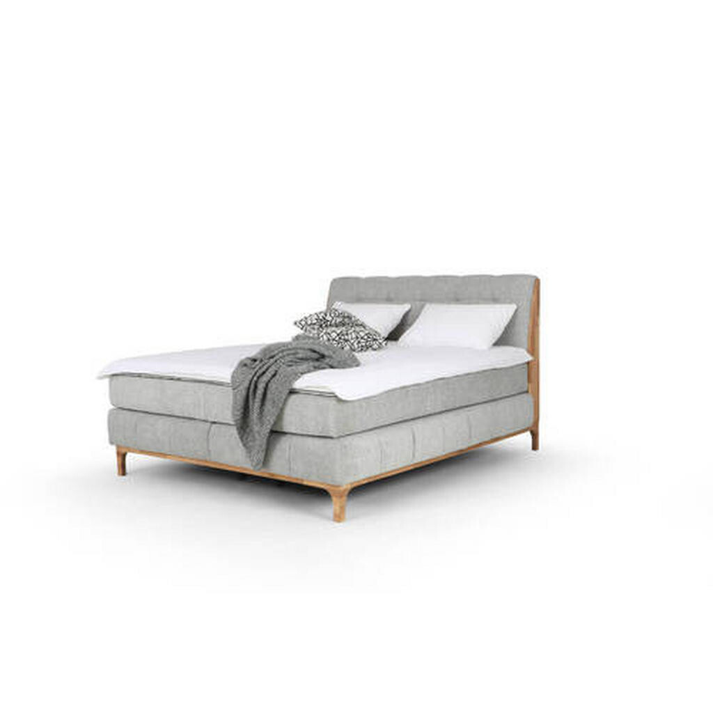 Welnova BOXSPRINGOVÁ POSTEĽ, 180/200 cm, platinová