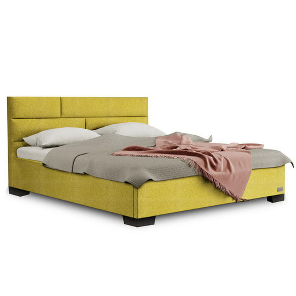 Materasso ČALÚNENÁ POSTEĽ, 180/200 cm, žltá