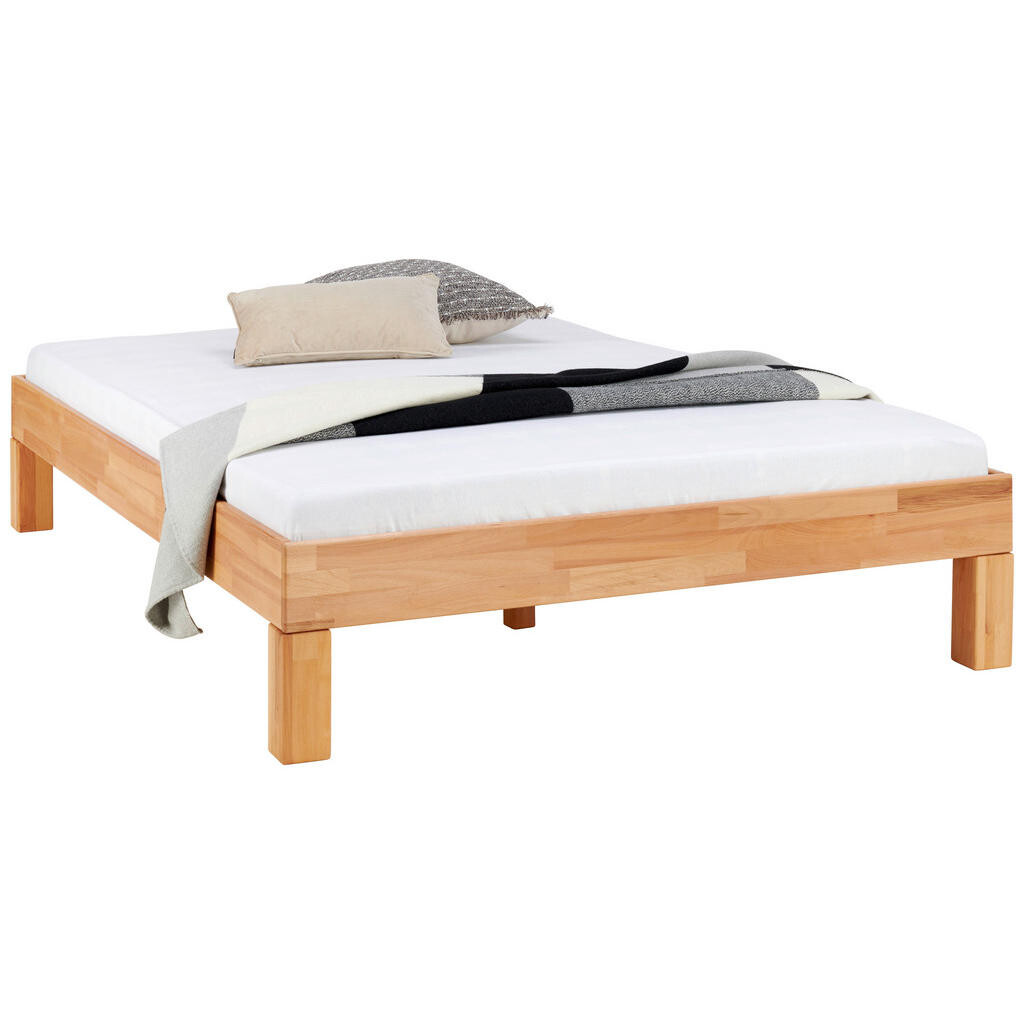 MID.YOU FUTÓNOVÁ POSTEĽ, 140/210 cm jadrový buk