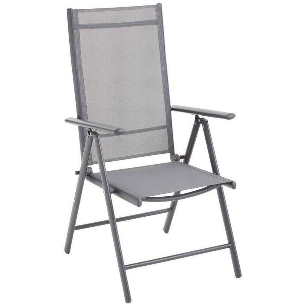 XXXL ZÁHRADNÉ KRESLO, kov, textil