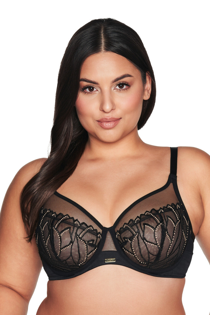 PODPRSENKA AV 2115 BLACK MAXI černá 80K