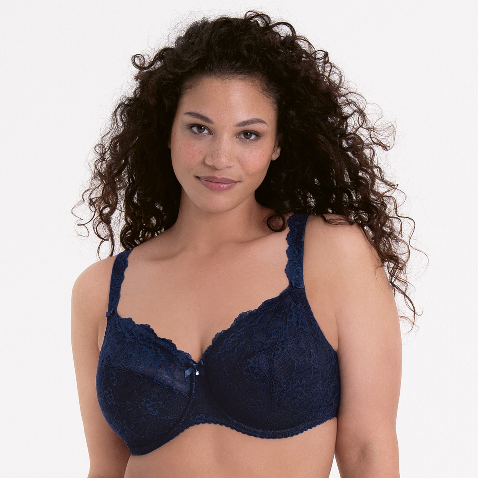 Bobette podprsenka s kosticami Full Cup 5289 navy blue - RosaFaia 380 maritime blue 70F