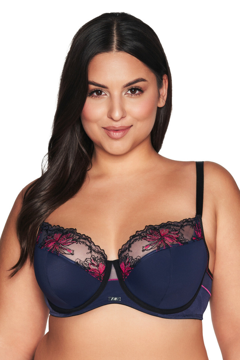 PODPRSENKA AV 2119 NAVY BLUE tmavě modrá 75G