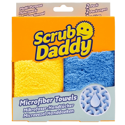 SCRUB DADDY Microfibre Cloths - Utierky z mikrovlákna 2 ks