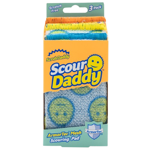 SCRUB DADDY Scour Daddy - čistiace vankúšiky 3 ks