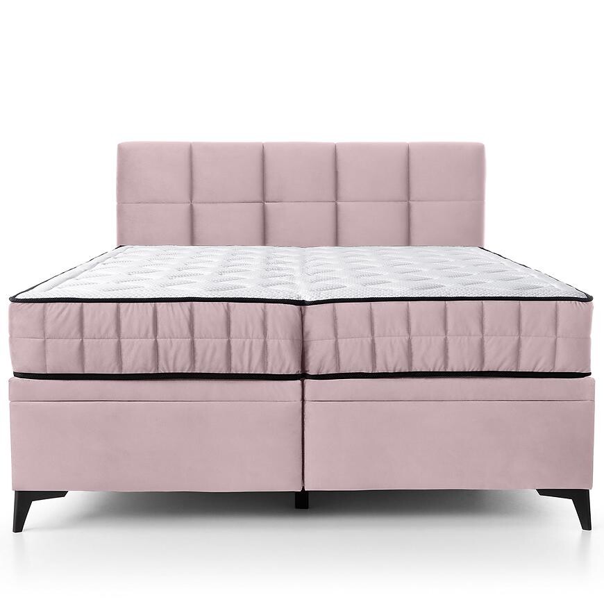 Posteľ Greta 180/200 Amon 21 ružový + matrac