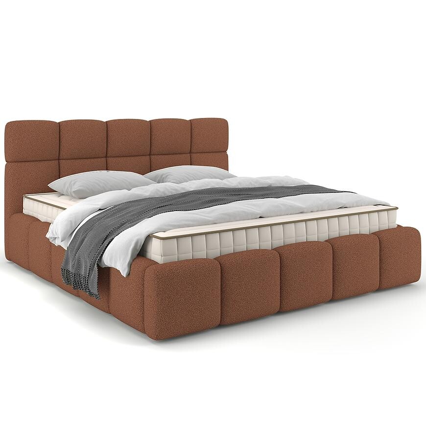 Posteľ Fluffy 120/200 Quelle 54 hrdzavá