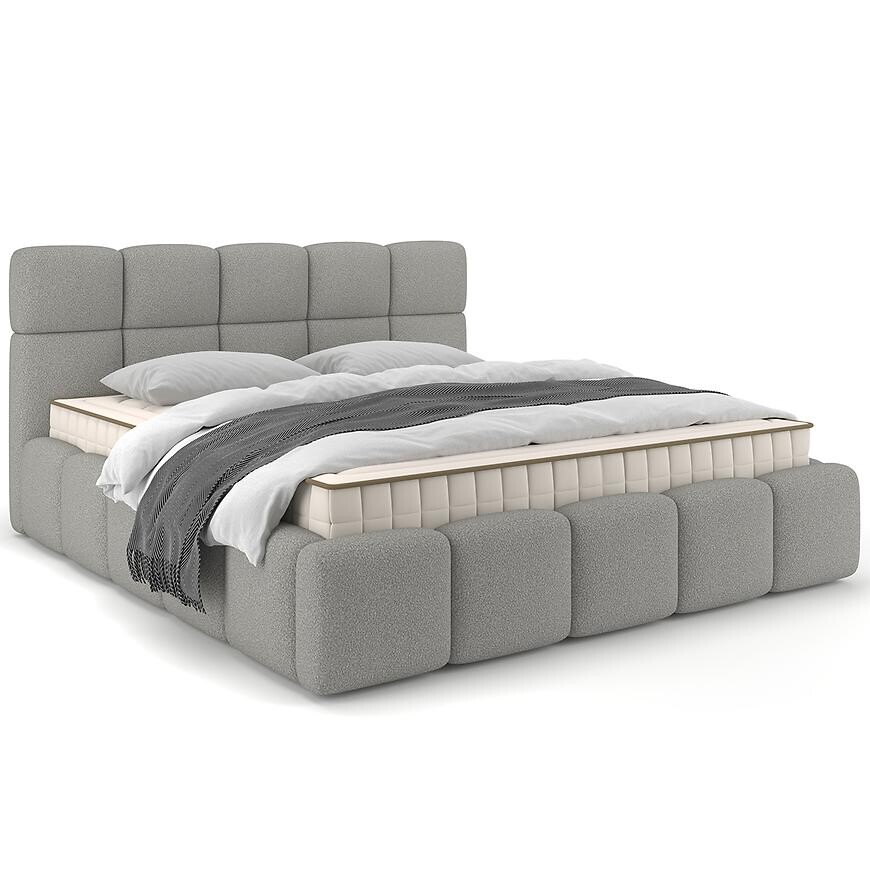 Posteľ Fluffy 180/200 Quelle 83 sivý