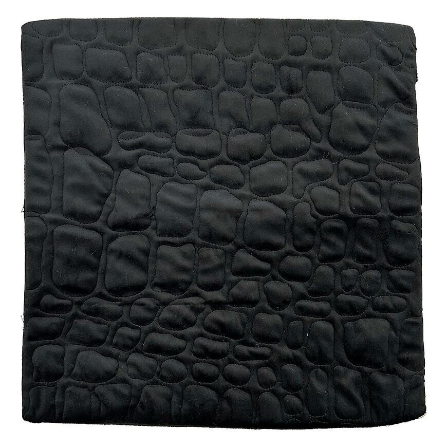 Obliečka na vankúš Luisa RQ-195 40x40 cm čierna