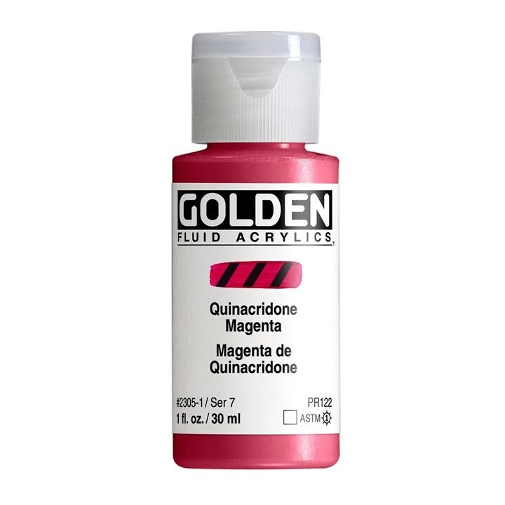 Akrylová farba GOLDEN Fluid 118 ml | Various Colors