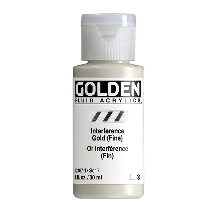 Akrylová farba GOLDEN Fluid Interference 118 ml | Various Colors