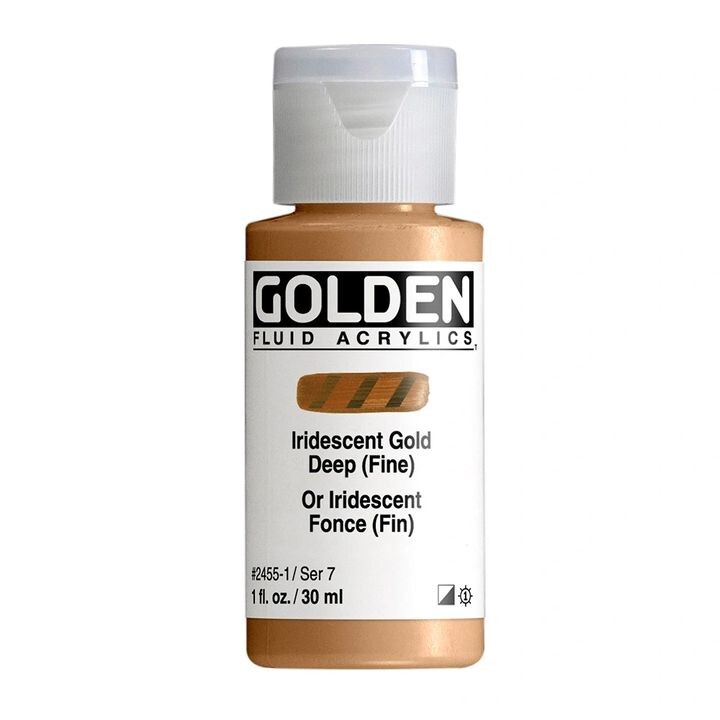 Akrylová farba GOLDEN Fluid Iridescent 30 ml | Various Colors