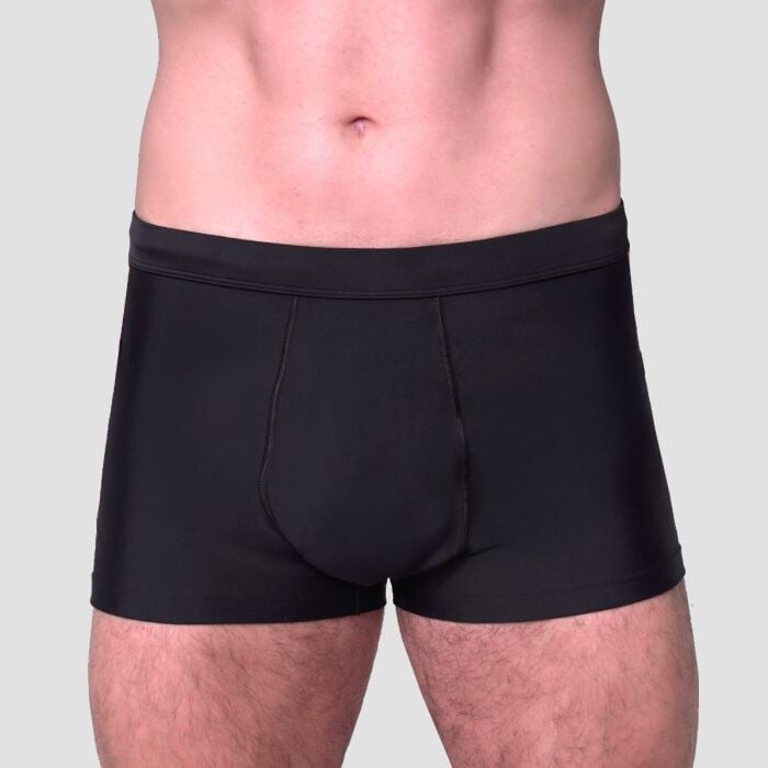 GymBeam Pánske plavecké šortky Pro Black  S