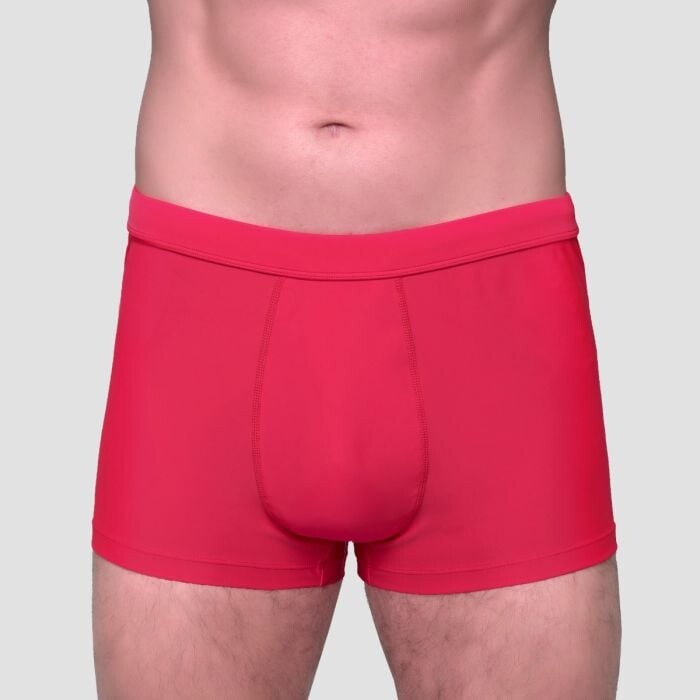 GymBeam Pánske plavecké šortky Pro Red  S