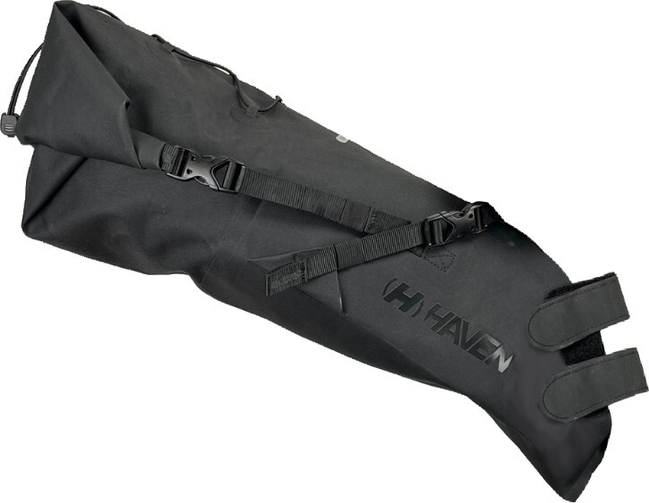 Cyklotaška na sedlovú rúrku Haven Rainproof Seat 14.0 - čierna