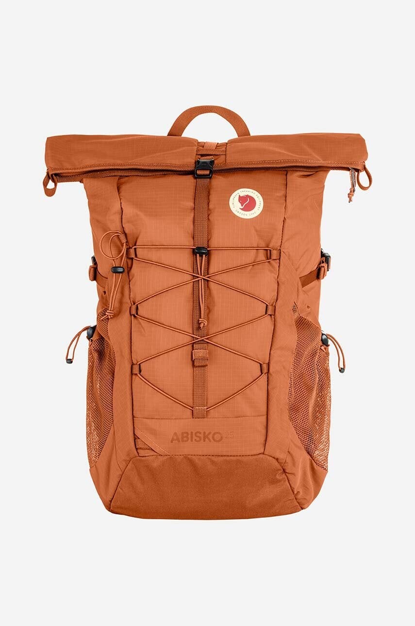Ruksak Fjallraven oranžová farba, veľký, jednofarebný