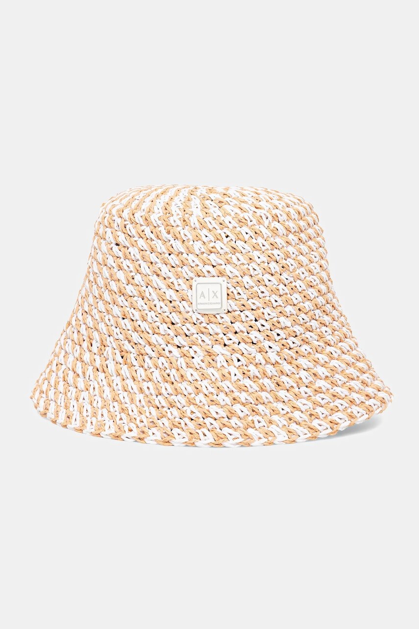 Klobúk Armani Exchange oranžová farba, XW000896 AF13578