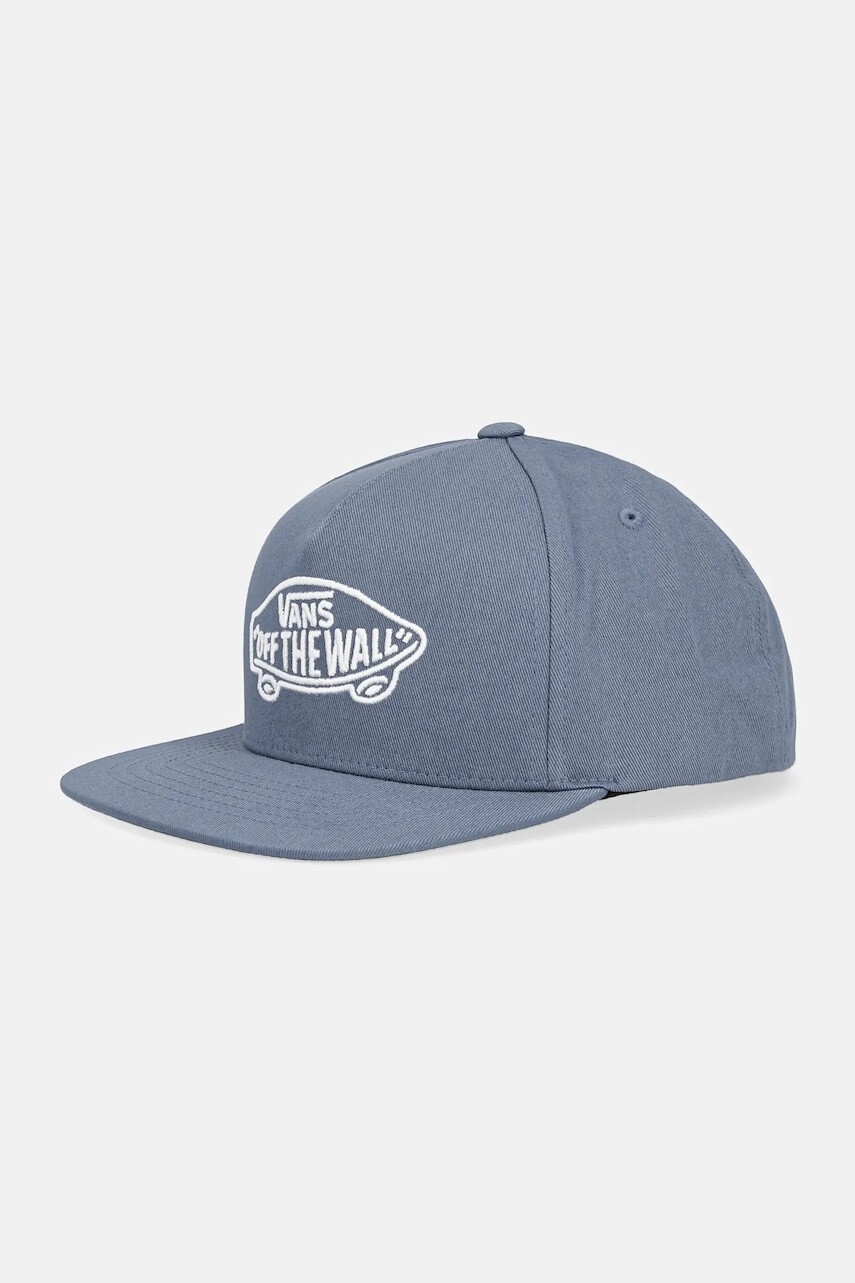 Detská bavlnená šiltovka Vans Classic Vans Snapback s nášivkou, VN000J4VRV21