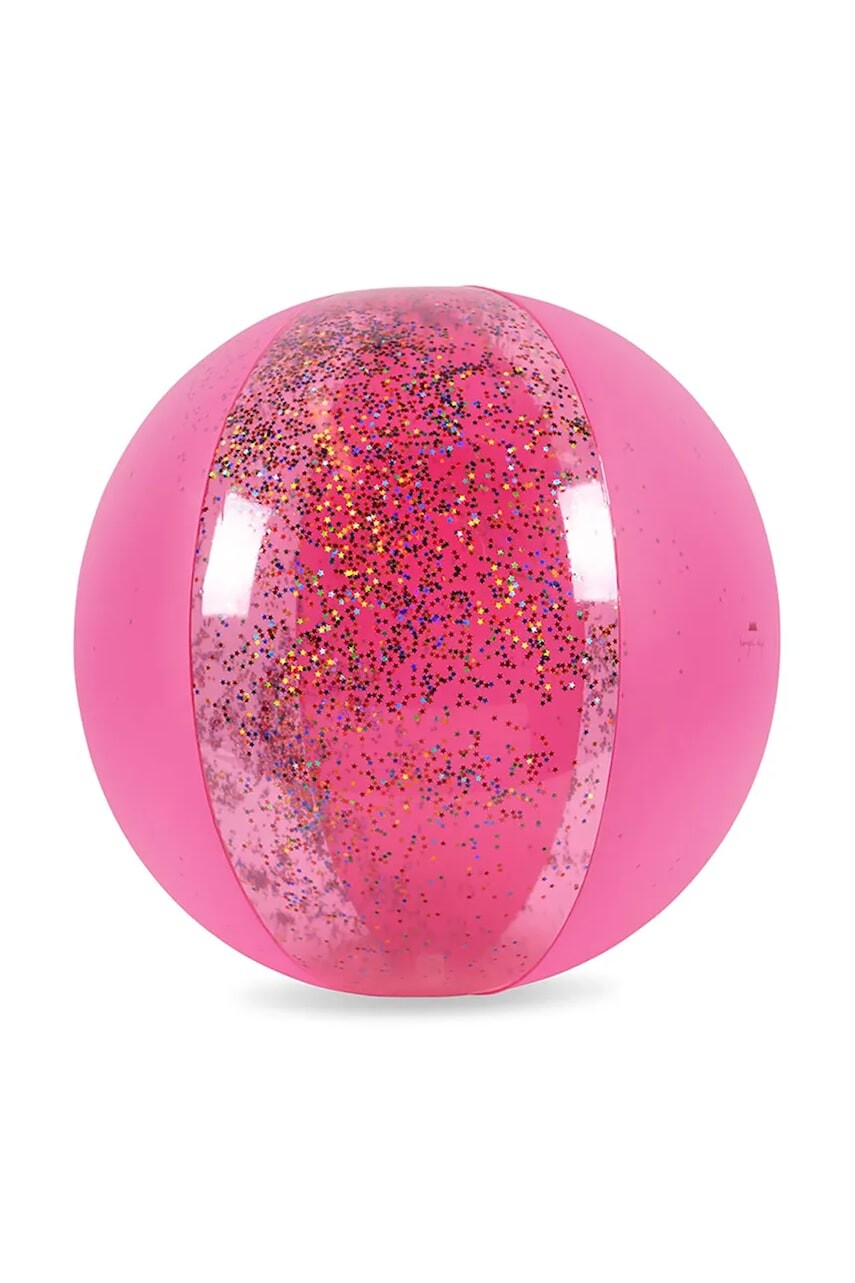 Plážová lopta Konges Sløjd TRANSPARENT BEACH BALL LARGE KS102725