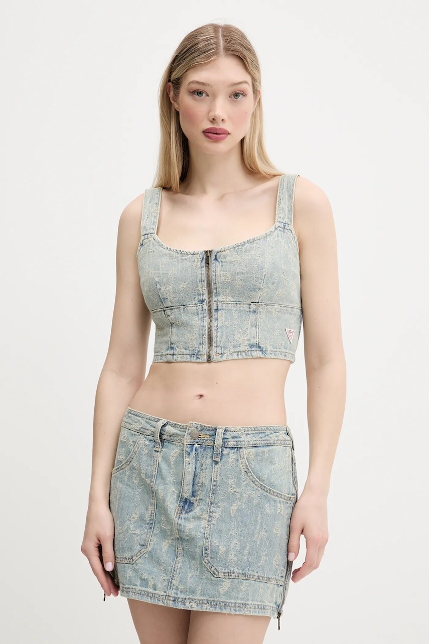 Top Guess Originals jednofarebný, W5GG25 D5OTA