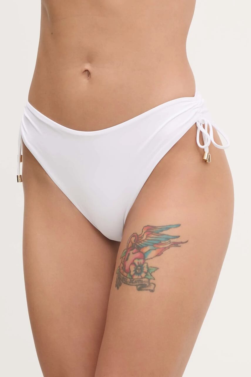 Plavkové nohavičky Max Mara Beachwear biela farba, 2516821109600