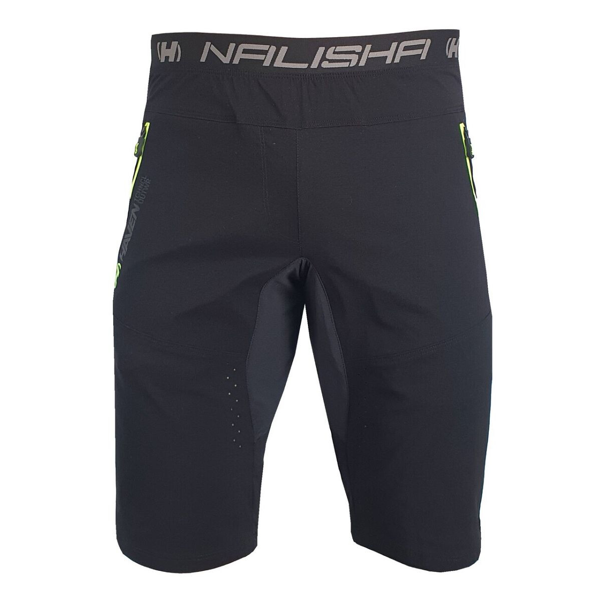 Kraťasy unisex Haven Nalisha Slimfit - čierne-zelené, XXL