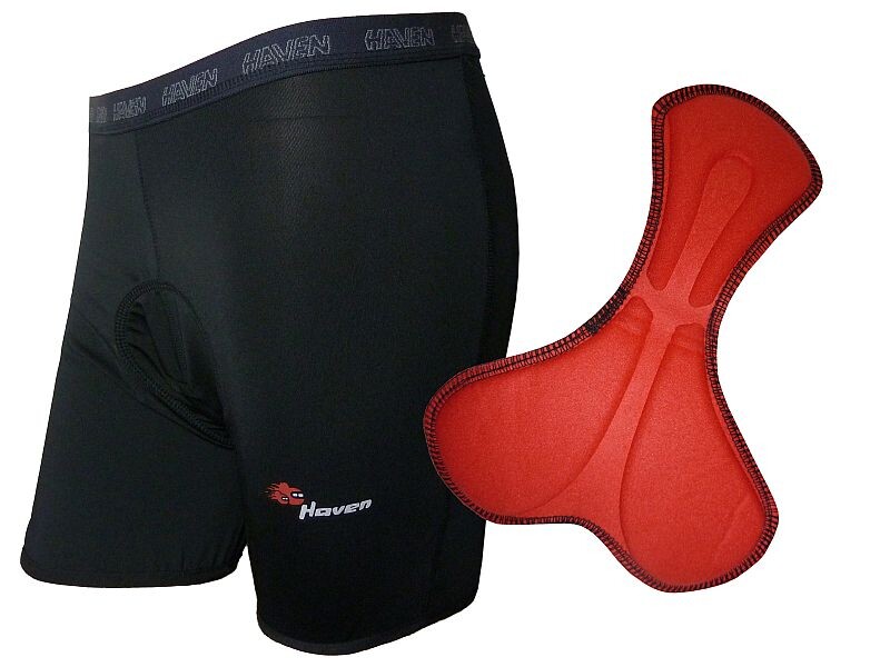 Vnútorná cyklovložka detská Haven Inner Coolmax - čierna, 4-6 rokov