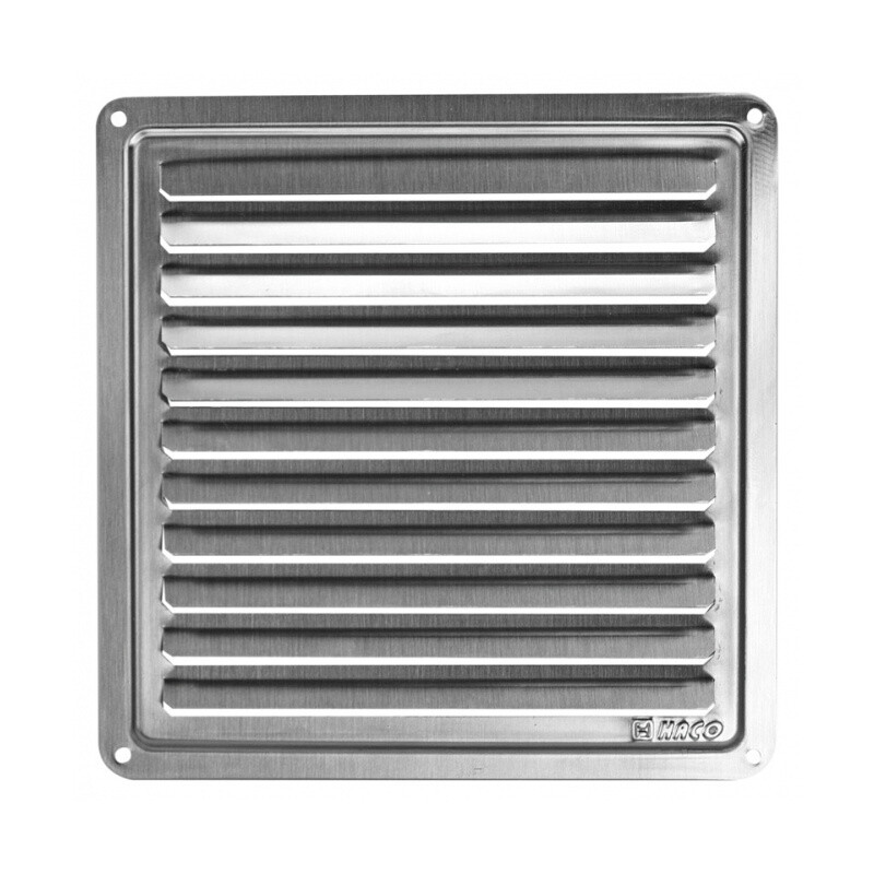 Mriežka vetracia Haco 150×150 mm s krytkou