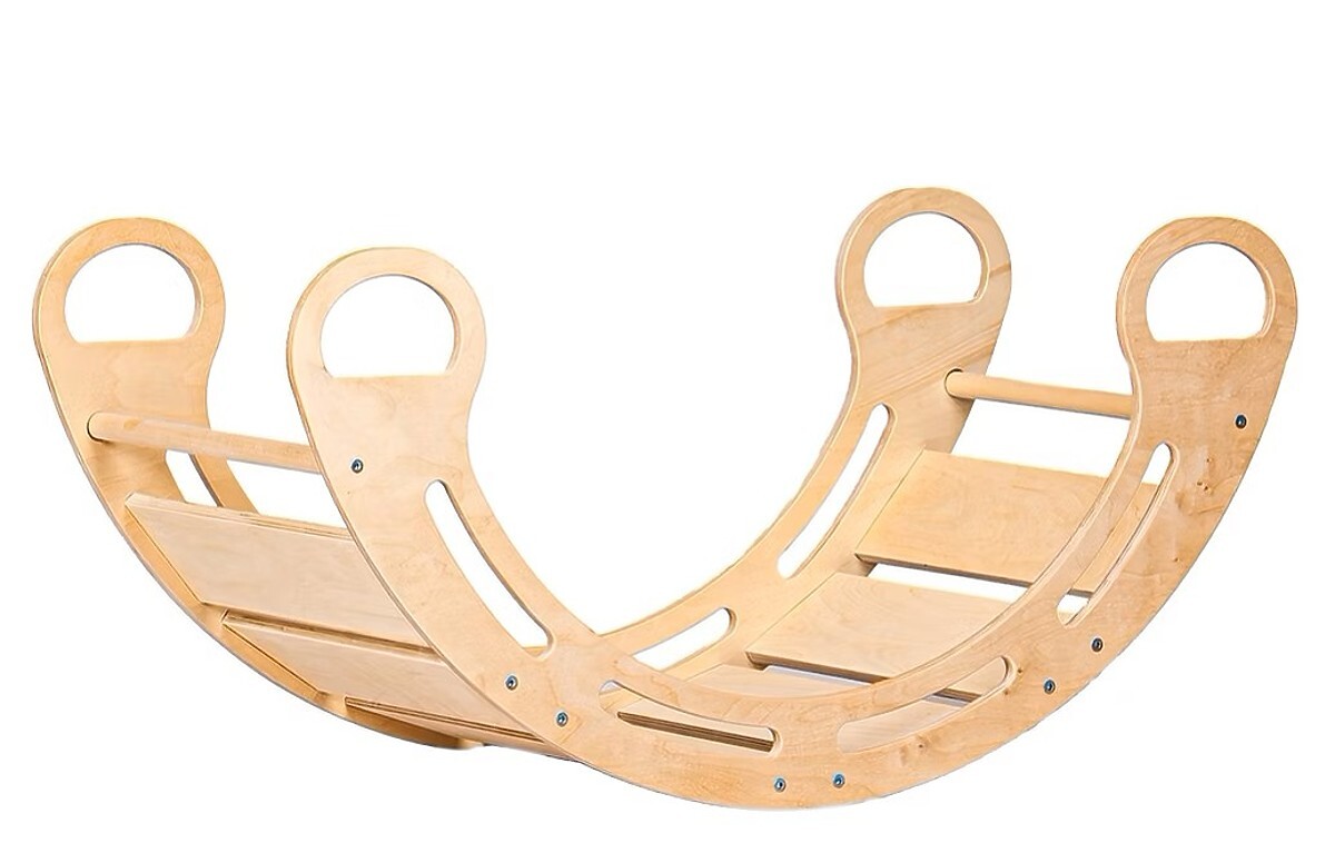 Montessori hojdačka - prírodná