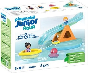 Playmobil 71687 Kúpací ostrov so šmykľavkou