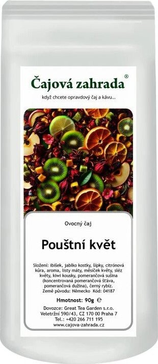 Čajová záhrada Púštny kvet, ovocný čaj, 90 g