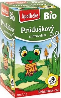 Apotheke BIO Prieduškový so skorocelom 20× 1,5 g