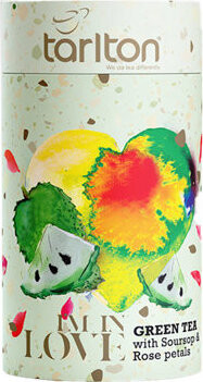 Tarlton Green Love Soursop & Rose petals papier 100 g