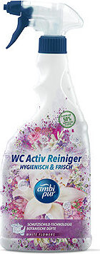 AMBI PUR WC Active sprej bílé květy 750 ml