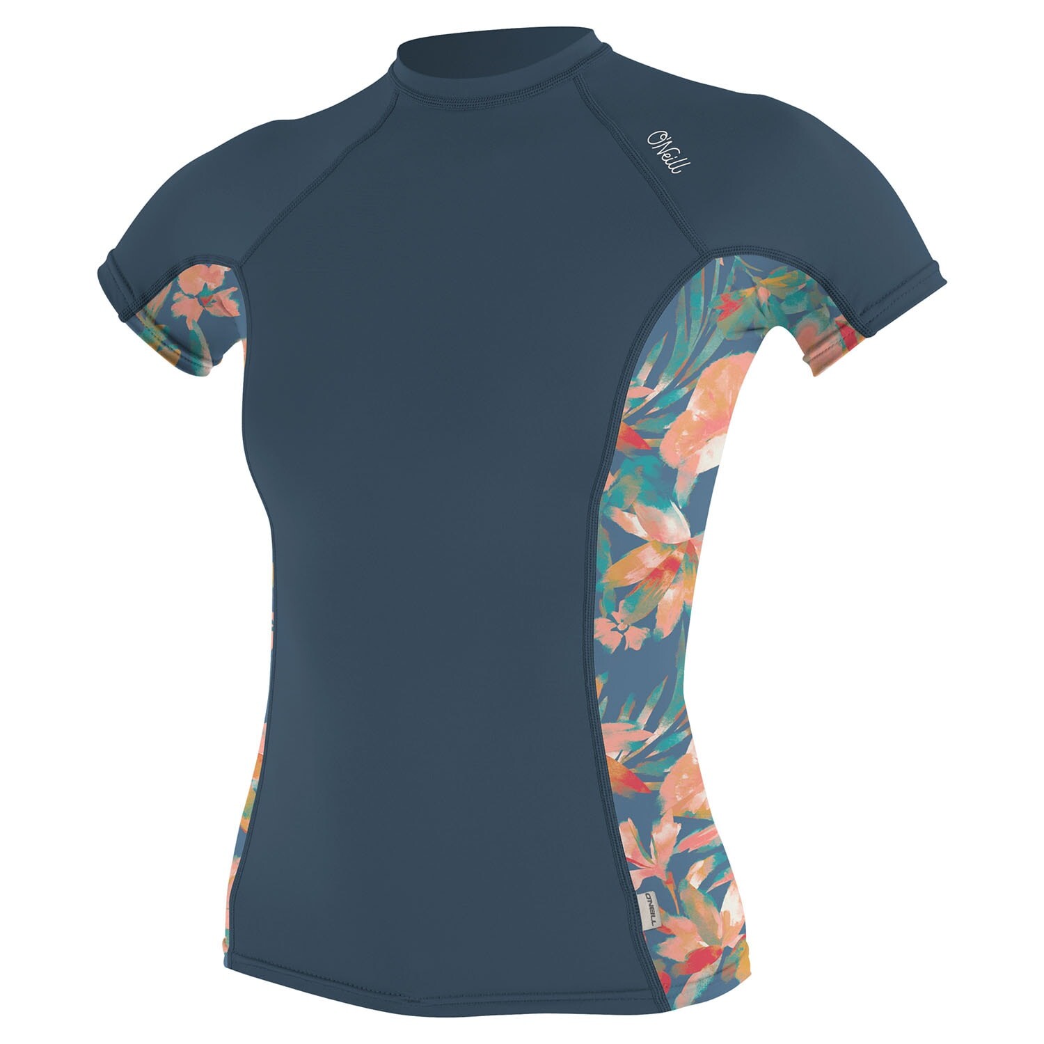 O'Neill Wms Side Print S/S Rash