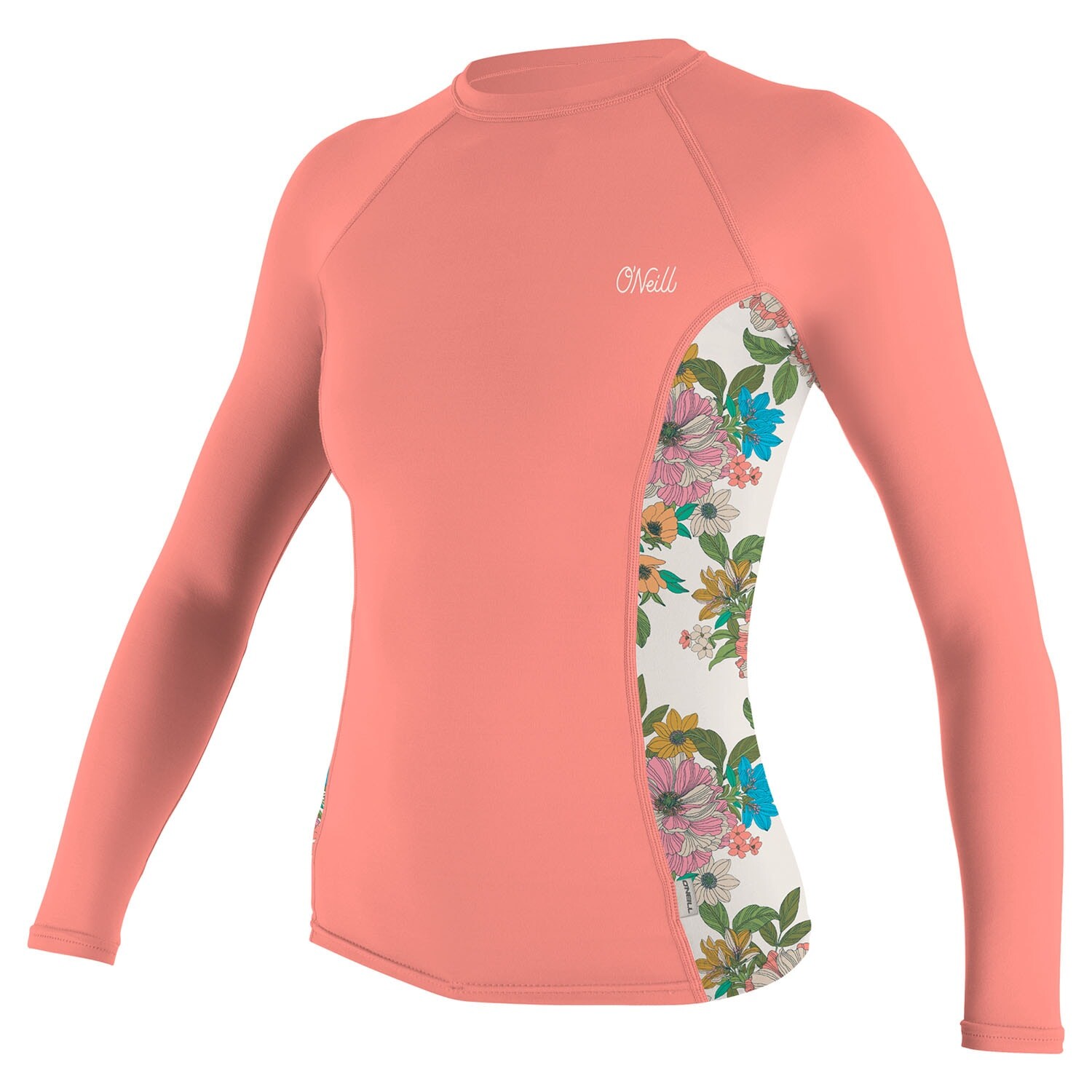 O'Neill Wms Side Print L/S Rash